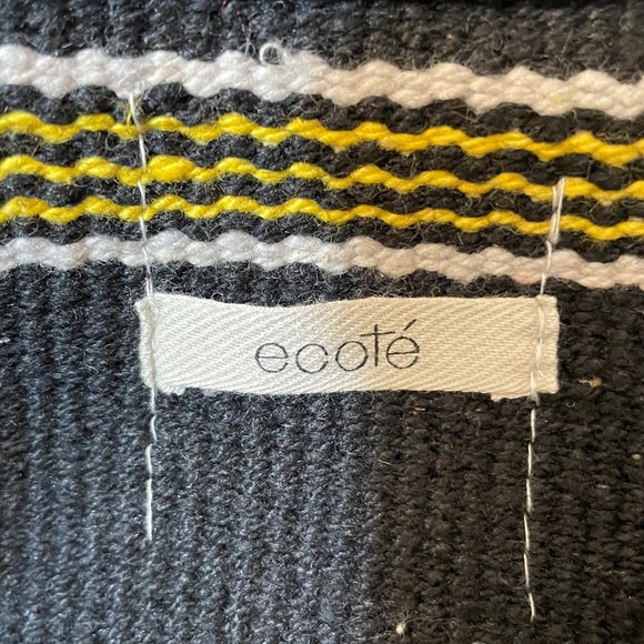 Urban Outfitters Ecote Woven Tote Bag with Velcro Tab Closure, NWT - Picture 6 of 13